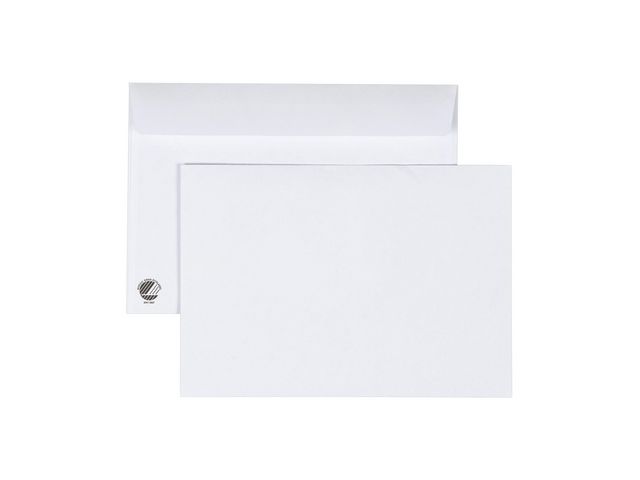 Kuvert SOBER C6 90g remsa vit 500/fp
