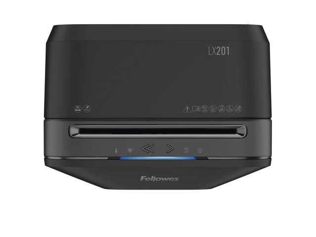 Dokumentförstörare FELLOWES LX201 svart