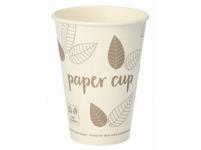 Pappersbägare PURE Zero 18cl 80/fp