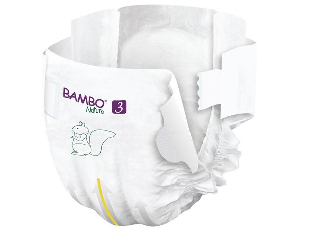 Blöja BAMBO Nature S3 4-8kg TP 52/fp
