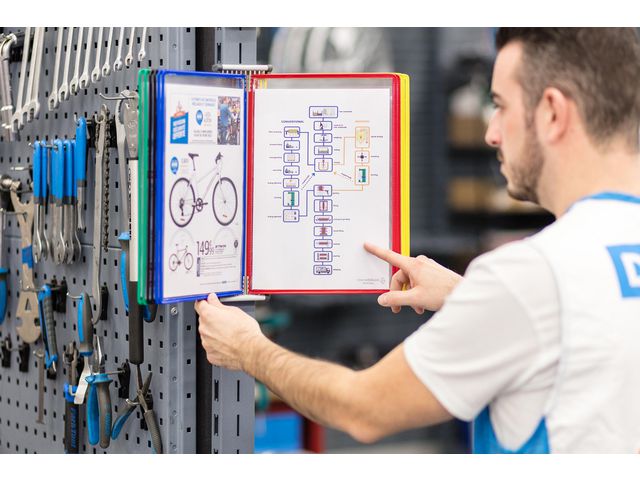 Väggställ magnet DJOIS A4 10 panel