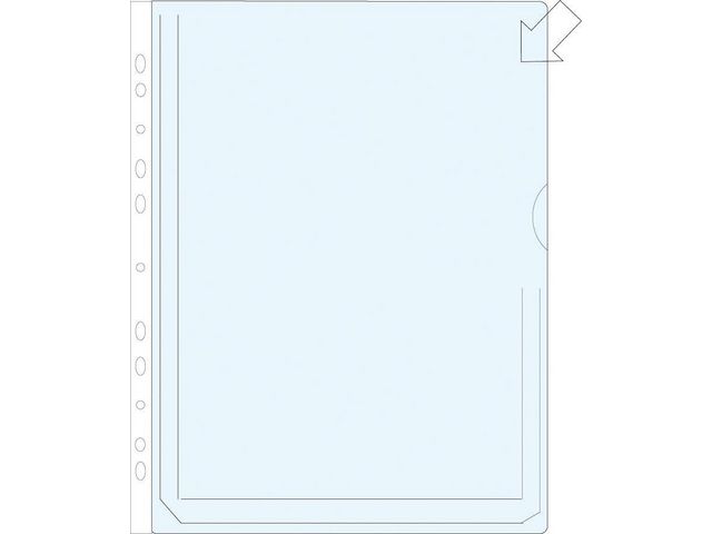 Plastficka bälg 0,17mm A4