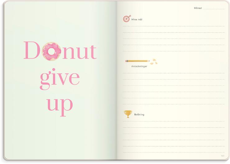 Kalender Dream and do odaterad