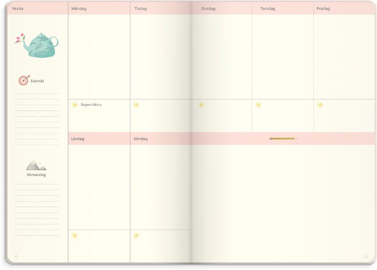 Kalender Dream and do odaterad
