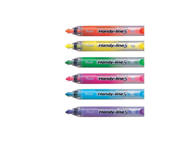 Överstrykningspenna PENTEL Clicker lila