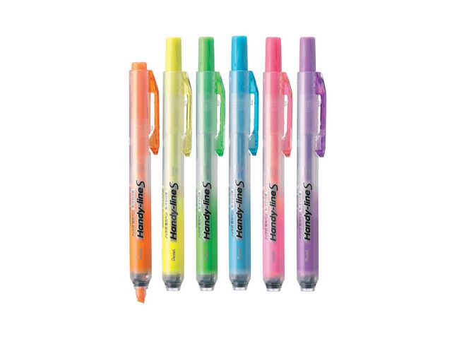 Överstrykningspenna PENTEL Clicker lila