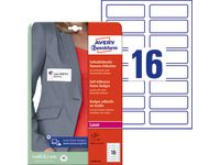 Namnskylt AVERY 88,9x31mm 320/fp