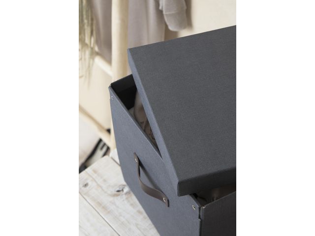 Förvaringsbox BIGSO Logan Svart