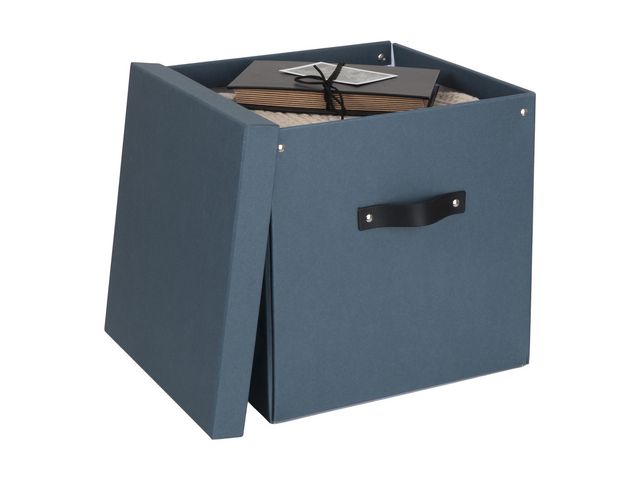 Förvaringsbox BIGSO Logan blå