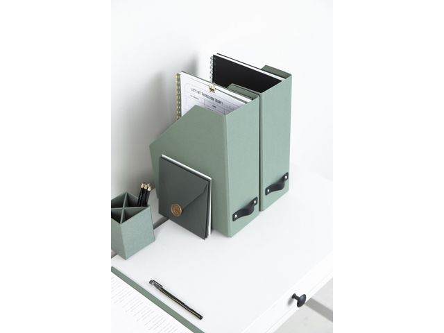 Tidskriftssaml.kart m läder A4 Mint 2/fp