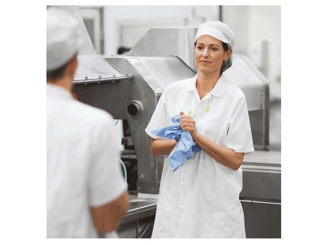 Rengöringsduk TORK W4 Kraftig blå 105/fp