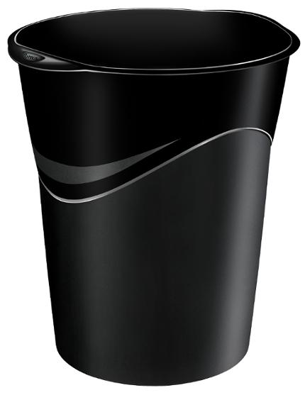 Papperskorg LYRECO 14L svart