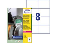 Etikett AVERY Stretch 74x105mm 400/fp