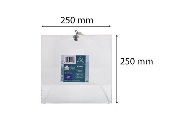 Förslagslåda EXACOMPTA transparent