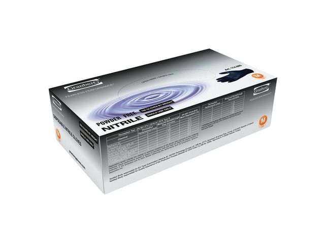 Nitrilhandske 880 svart M 100/fp
