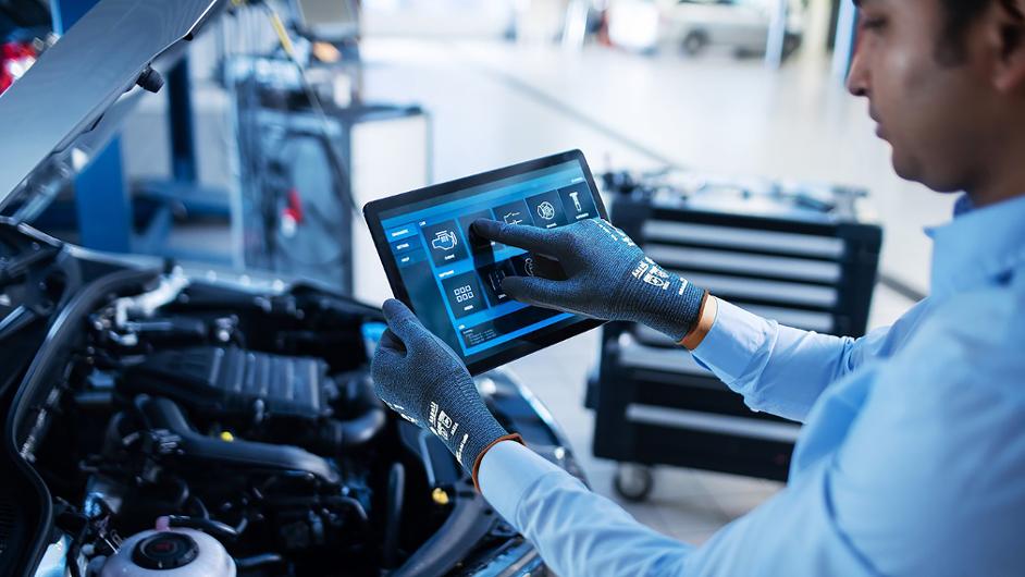 Montagehandske HYFLEX 11-819 ESD 8