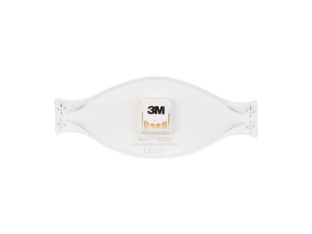 Andningsskydd 3M Aura FFP2 9322+V 10/fp