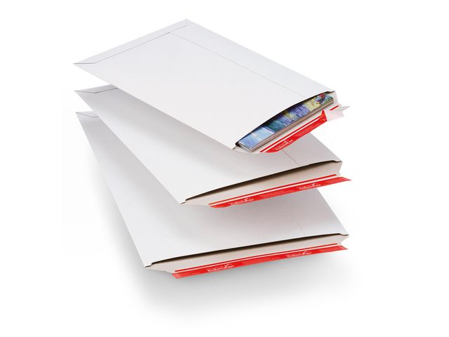 Pappkuvert COLOMPAC C4+ 245x345x30mm vit