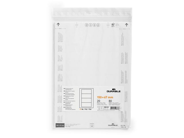 Instick logistikfickor 150x67 240/fp