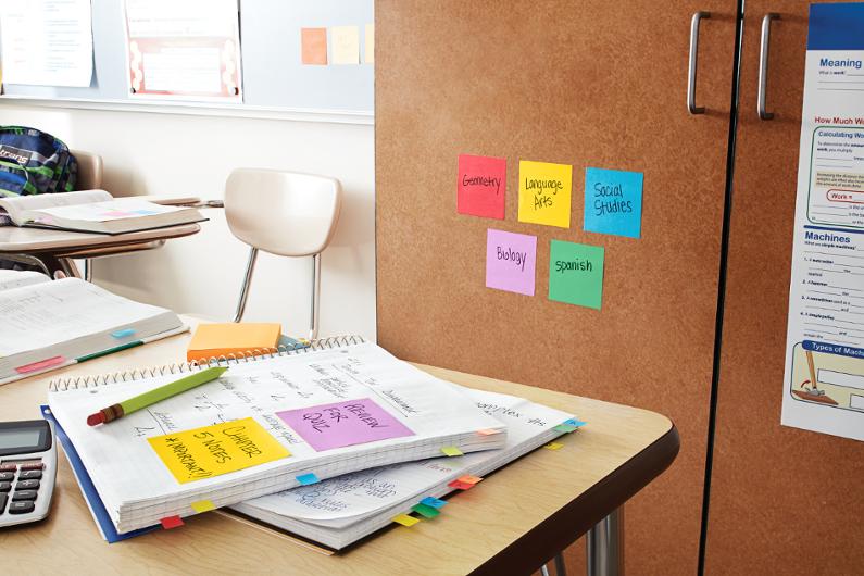 Notes POST-IT SS Rainbow76x76mm