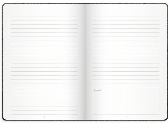 Anteckningsbok Meeting Journal - 7434