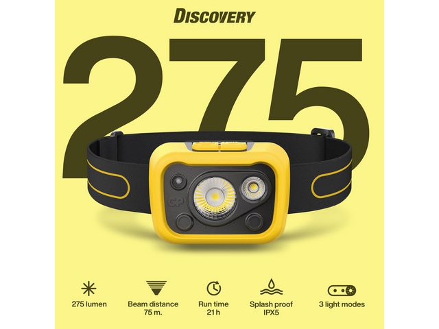Pannlampa GP CHW53 Discovery Work 275lm