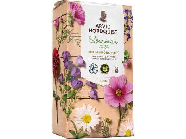 Kaffe ARVID.N Sommar2026 Mellanmörk 500g