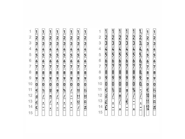 Prismärkare METO Classic1626M 26x16 2rad