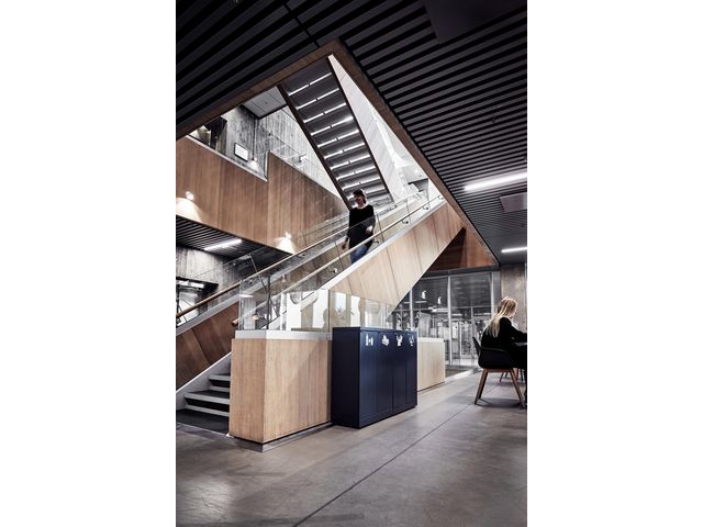 Avfallshantering BICA 2x65L kombo grå