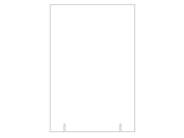 Akrylficka till Vendor HL Display A5