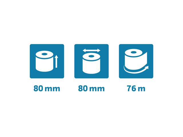 Thermorulle safecontact 80x80x12mm 76m