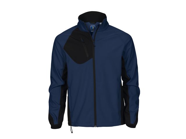 Softshelljacka herr Projob 2422 navy 4XL
