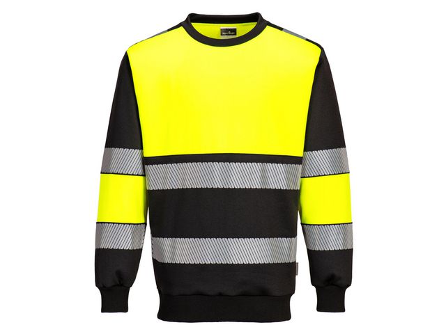 Varselsweatshirt PW376 Hi-Vi Klass 1 M
