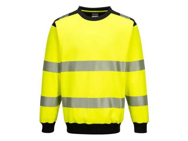 Varselsweatshirt PW379 Hi-Vis Kl 2/3 3XL