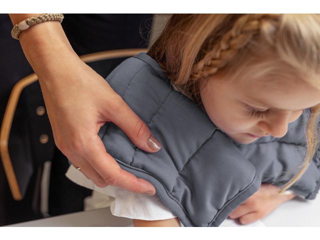 Tyngdfilt för nacke