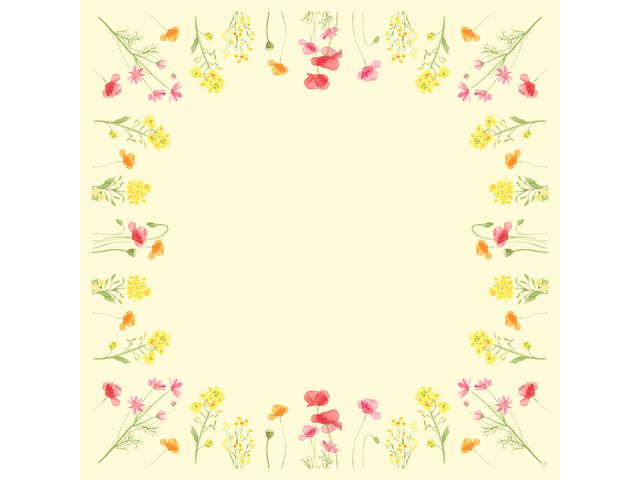 Snibbduk DUNICEL Poppy 84X84cm 20/fp
