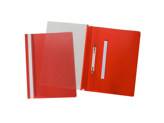 Offertmapp PETTER kraftig pp A4 röd