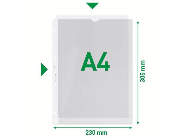 Plastficka LEITZ PP 0,13 A4