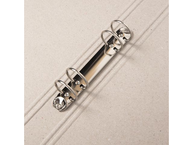 Ringpärm A4 29mm konstläderpapp Natur