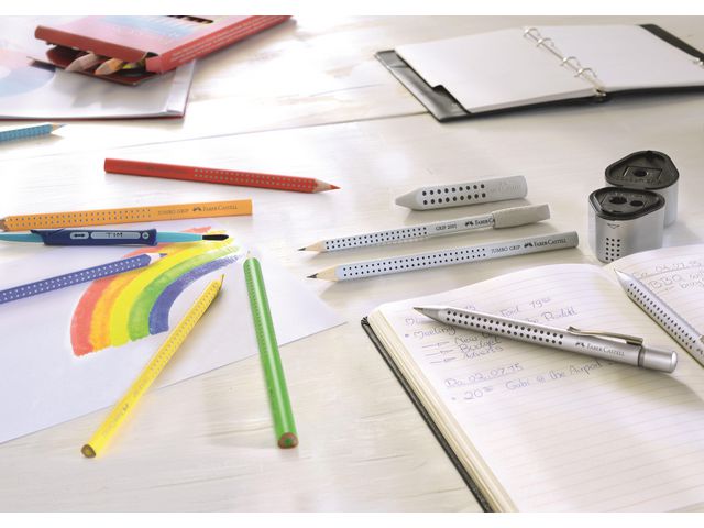 Blyertspenna FABER-CASTELL Grip HB 12/fp