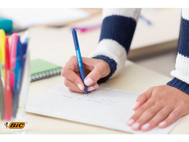 Kulpenna BIC Soft Feel Clic 1,0 svart