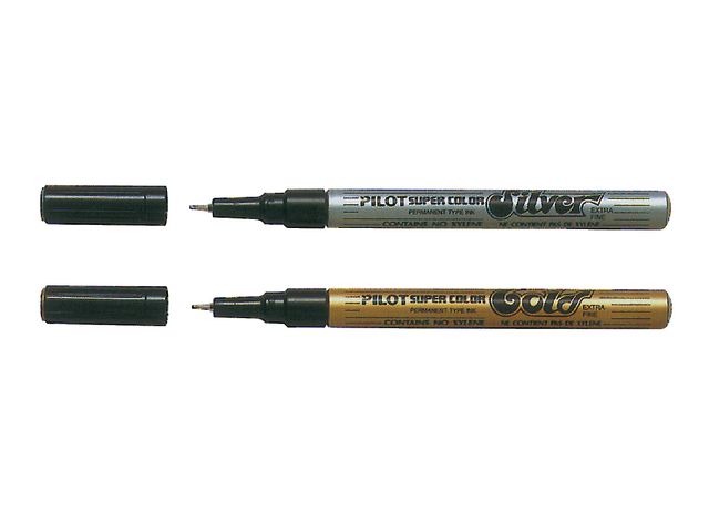 Märkpenna PILOT Super Color EF guld