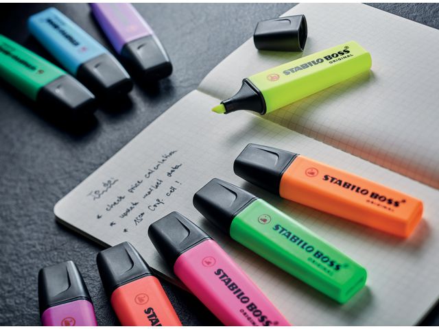 Överstrykningspenna STABILO Boss Rosa