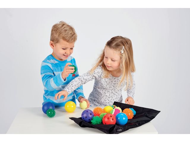 Känselbollar i påse 20/fp