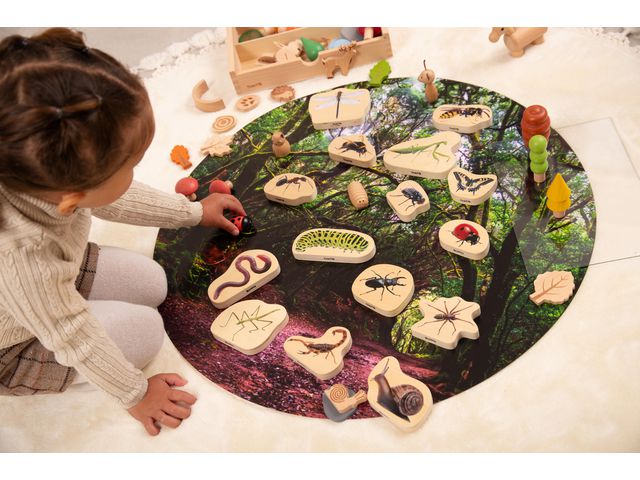 Träfigurer insekter 15/fp