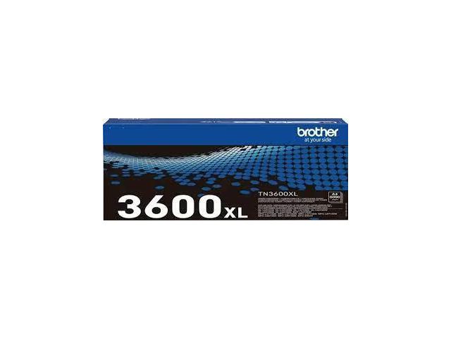 Toner BROTHER TN3600XL 6K svart