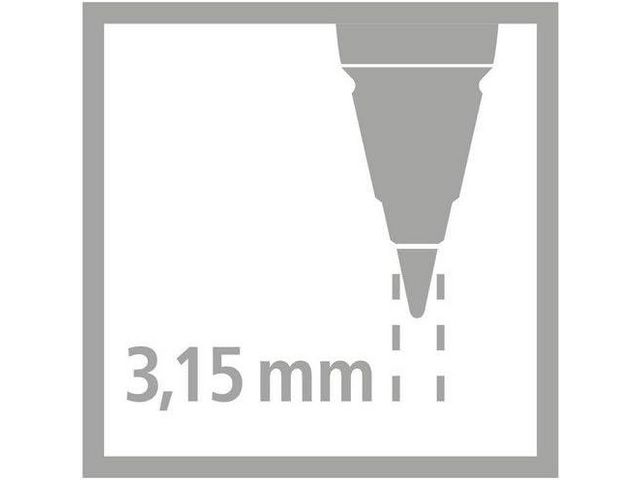 Stiftpenna STABILO barn höger blå