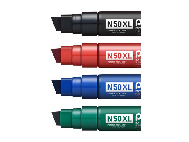 Märkpenna perm. PENTEL N50XL sned grön