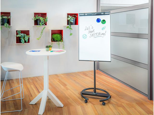 Blädderblocksställ Sketch Easy mobil