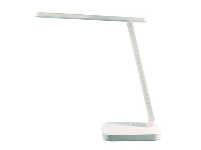 Skrivbordslampa UNILUX Kapa Led vit